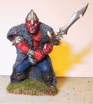 Ta'Resk, Black Orc Warlord of Kargir aka Ragga by mwaring