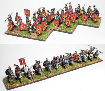 Warmaster Ancient (10mm) Late Romans Legion 3 by legdba