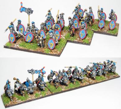 Warmaster Ancient (10mm) Late Romans Legion 4 by legdba