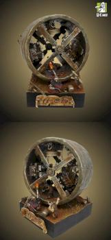 Wheel of death - my entry fr Golden Hat #8 chaos dwarf contest by demi morgana