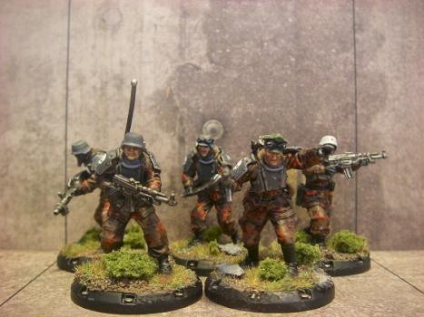 DUST Tactics German Kommandotrupp by -=Lazuli=-