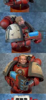 Blood Raven Sergeant Brother Bruce by Death Dealer