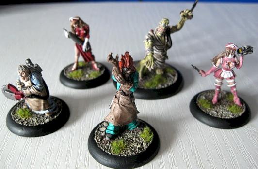 Malifaux: The Resurrectionists Body Thieves by leading_edge