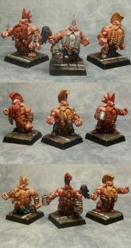 Dwarf BloodBowl Team Part1 by JmB