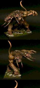 FLINT-FANG, Kill-Thing of teh Infernal Pits by deadfishpainting