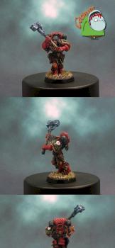 Flesh Tearers Space Marine Captain by Home Of CadaveR