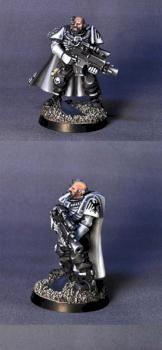 Raven Guard Scout Sergeant by Invisus