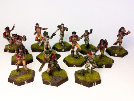 Impact! Timberline Wood Elf Team by Impactminiatures