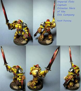 Imperial Fist Captain by Ulrik