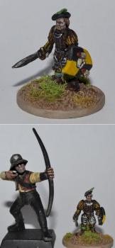 15mm Averland sergeant (own sculpt) by endrju94