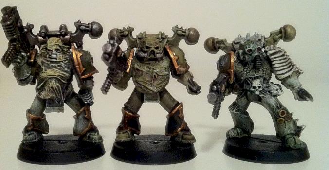 Plague Marine Paint Trials by dbdecker