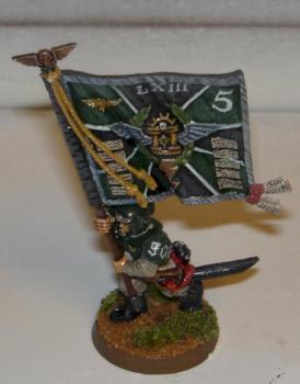 7/2008 - Cadian Standard Bearer by JesterzUSMC