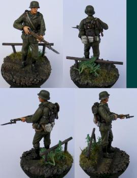 WW2 Hungarian soldier, 1/35 by Freddy Krueger H