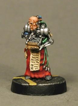 Adeptus Mechanicus Acolyte Scriber by witchhunter