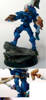 Dire Avenger Exarch painted by Golden Demon Winner by Bill