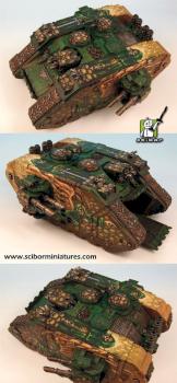 Warhammer 40K Dark Angels Land Raider by Scibor