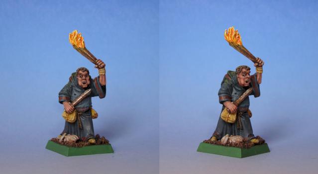 Mordheim frenzied mob monk by Quareni