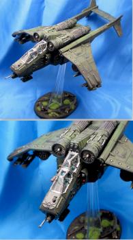 Imperial Guard Valkyrie Dropship by The_Iron_Painter