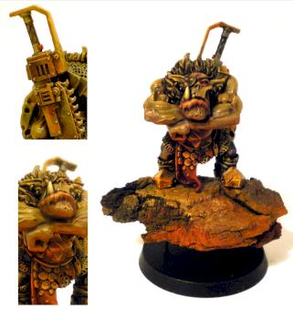 ORK WARBOSS by $kull$ gun$ and fire