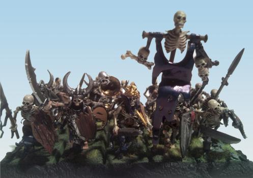 Undead Skeleton Warrior Regiment (x20) by Stilton