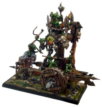 Scratch-built Troll-Barrow Pump Wagon by grayorc