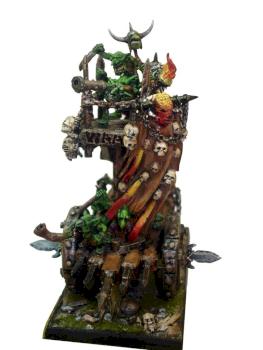 Scratch-built Troll-Barrow Pump Wagon by grayorc