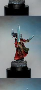 Eldar Warseer / Grand pretre Eldar by minivince