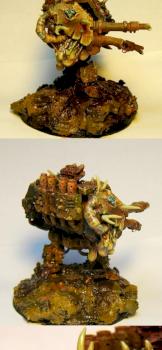 Nurgle dreadnought by Stratokaster