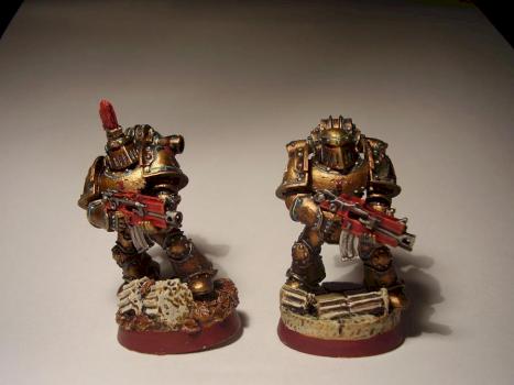 Minotaurs (first two models) by Sotirios