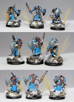 Cygnar Sword Knights by jabbayoda