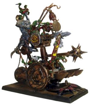 Scratch-built Troll-Cycle Pump Wagon by grayorc