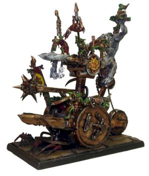 Scratch-built Troll-Cycle Pump Wagon by grayorc