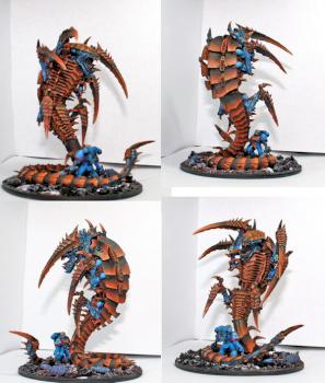 Tyranid Trygon by kostoglot