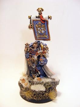 Cato Sicarius, Captain of the Ultramarines 2nd Company by DarkEyeStudios