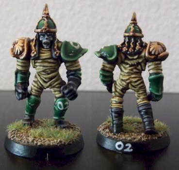 Blood Bowl Undead Mummy, BloodBowl Untote Mumie by Dino