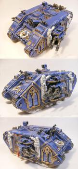 Marneus Calgar Ultramarine Land Raider by DarkEyeStudios