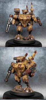 Tau XV8 Crisis Battlesuit by jason