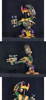 Bad Moonz Ork Nob #2 with Power Klaw by Subversivus