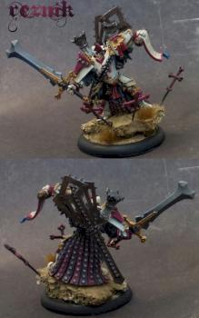 High Executioner Servath Reznik, Protectorate of Menoth by ashdown