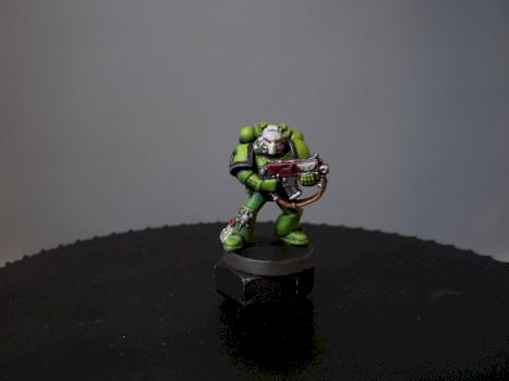 Sons of Medusa Space Marine by killaminis