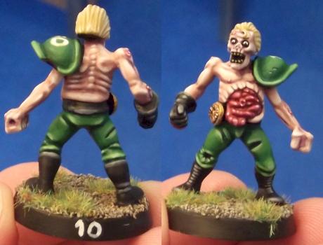 Blood Bowl Undead Zombie, BloodBowl Untoten Zombie by Dino