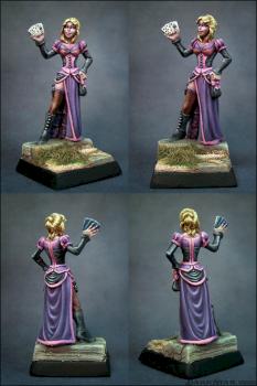 Female Huckster (Purple Version) by DarkStar