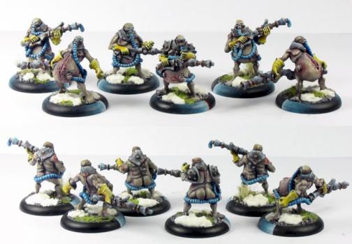 Warmachine Cryx Bile Thralls Unit by Bu2