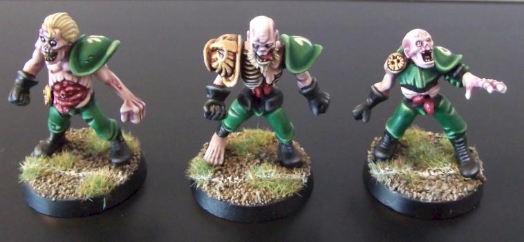 Blood Bowl Undead Zombies, BloodBowl Untoten Zombies by Dino