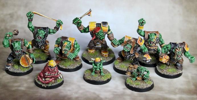 Blood Bowl Fans for bleachers by Dino