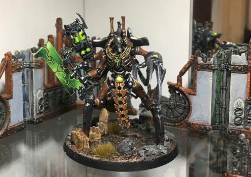 Necron Skorpekh Lord (Indomitus) by EidolonAlpha