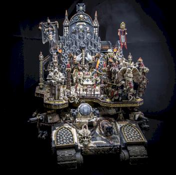 Black Templars Grimaldus' Chariot of the Emperor Ascendant by Arabist