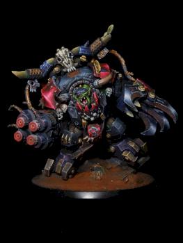 Ork 40k Ghazghkull Thraka by grimmers