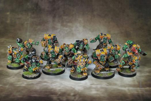 Blood Bowl Mork's Maulers by Dino