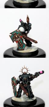 Black Templars Primaris Lieutenant by HooY